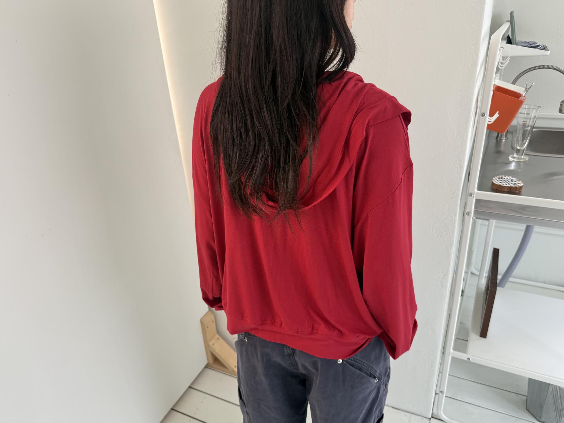 cool light hoodie zip-up