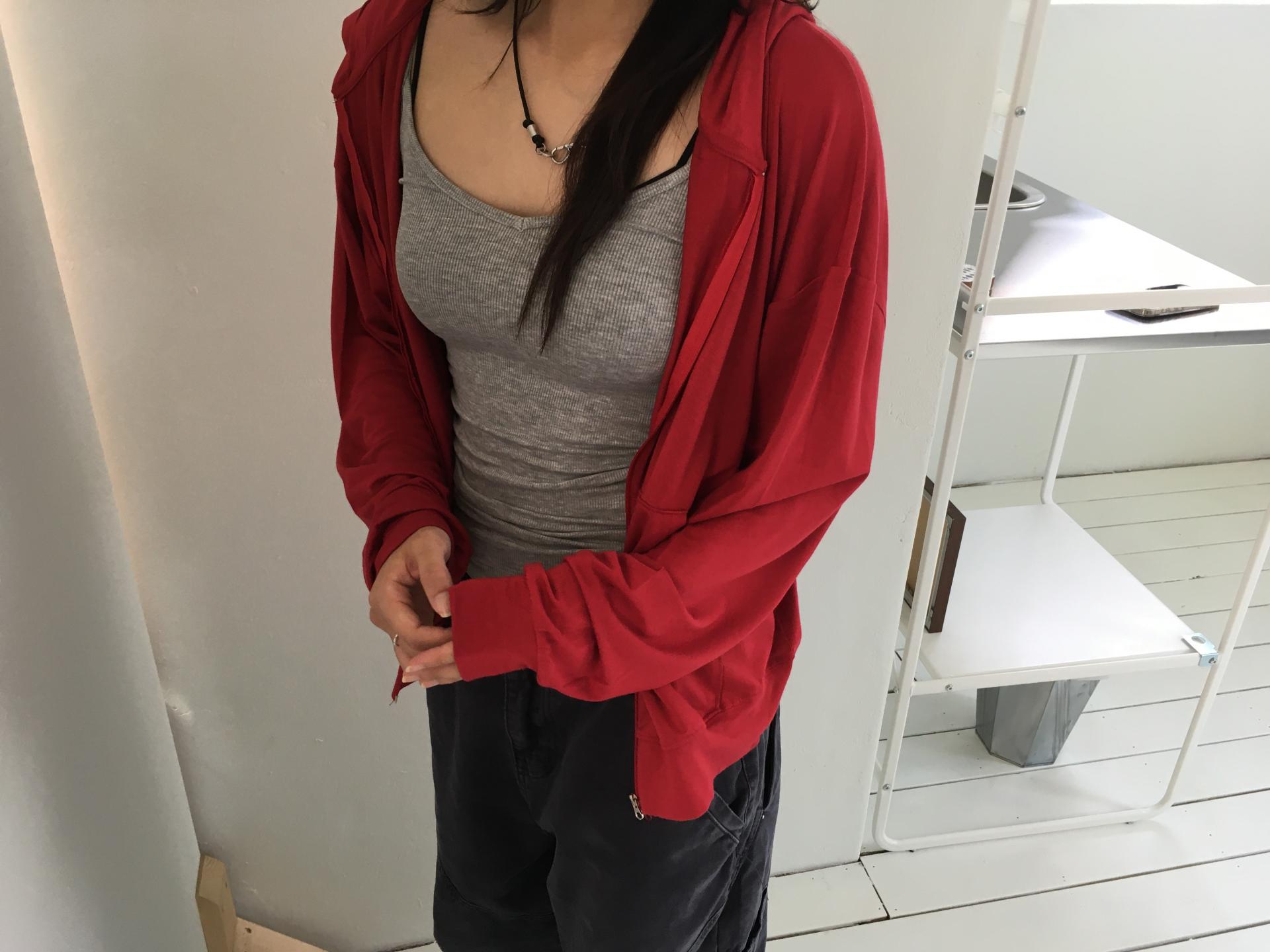 cool light hoodie zip-up