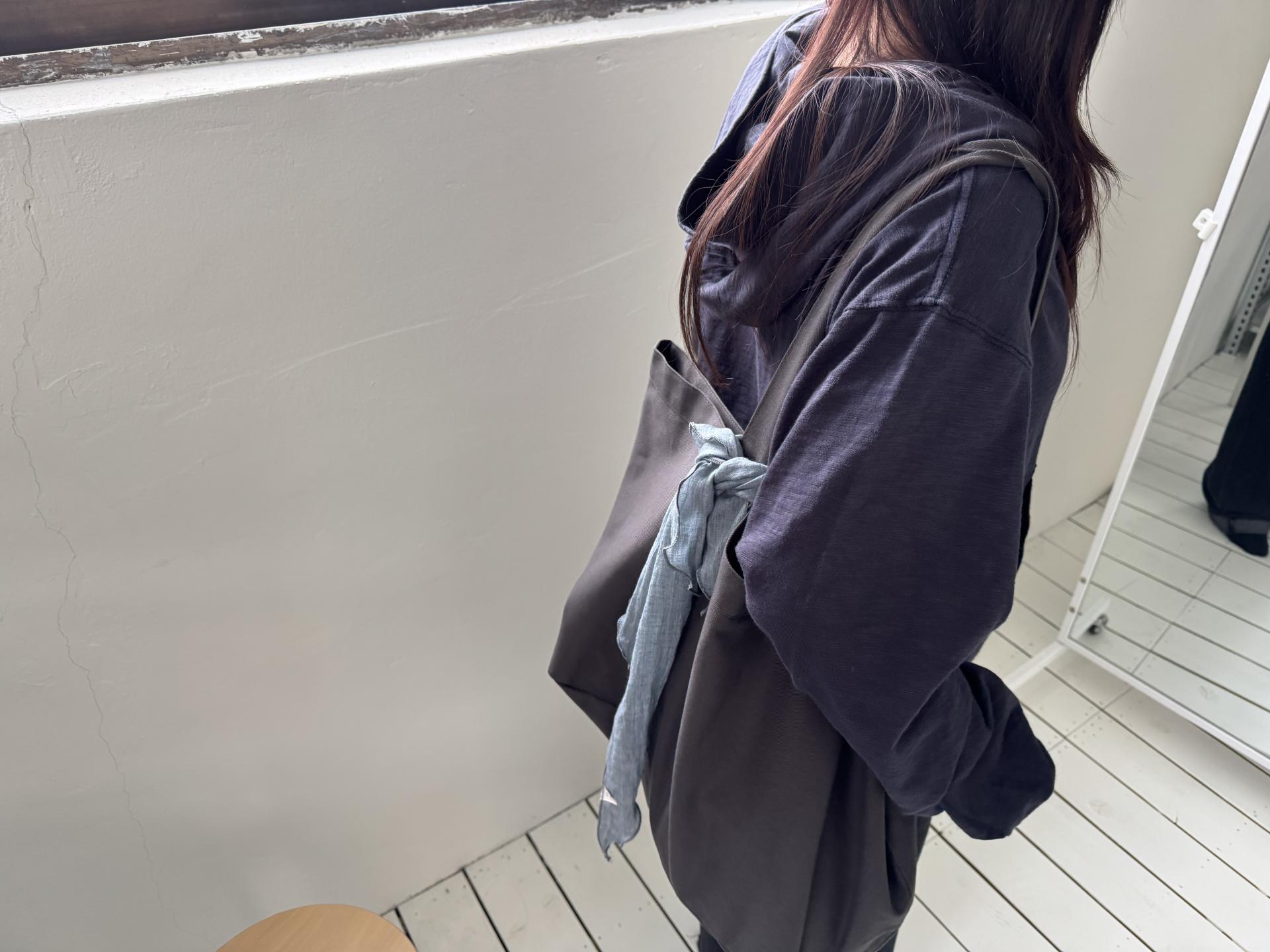 slub hoodie zip-up