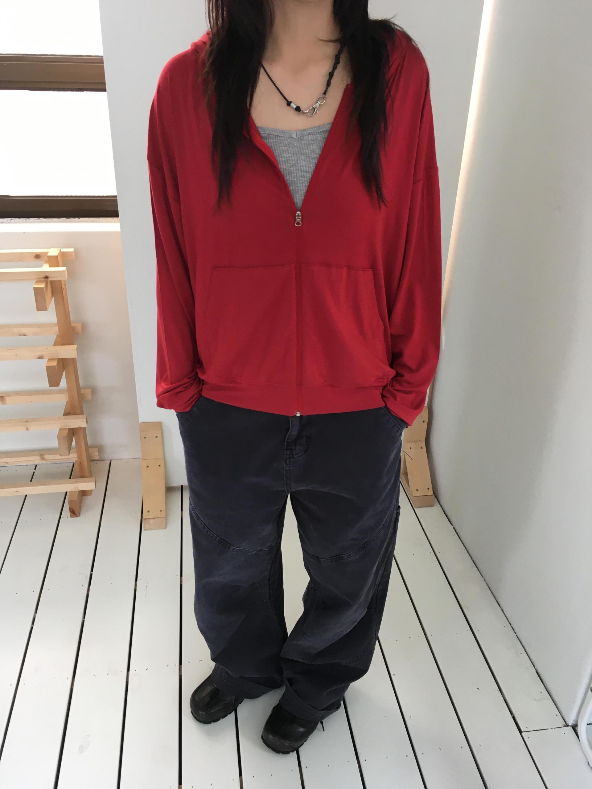 cool light hoodie zip-up