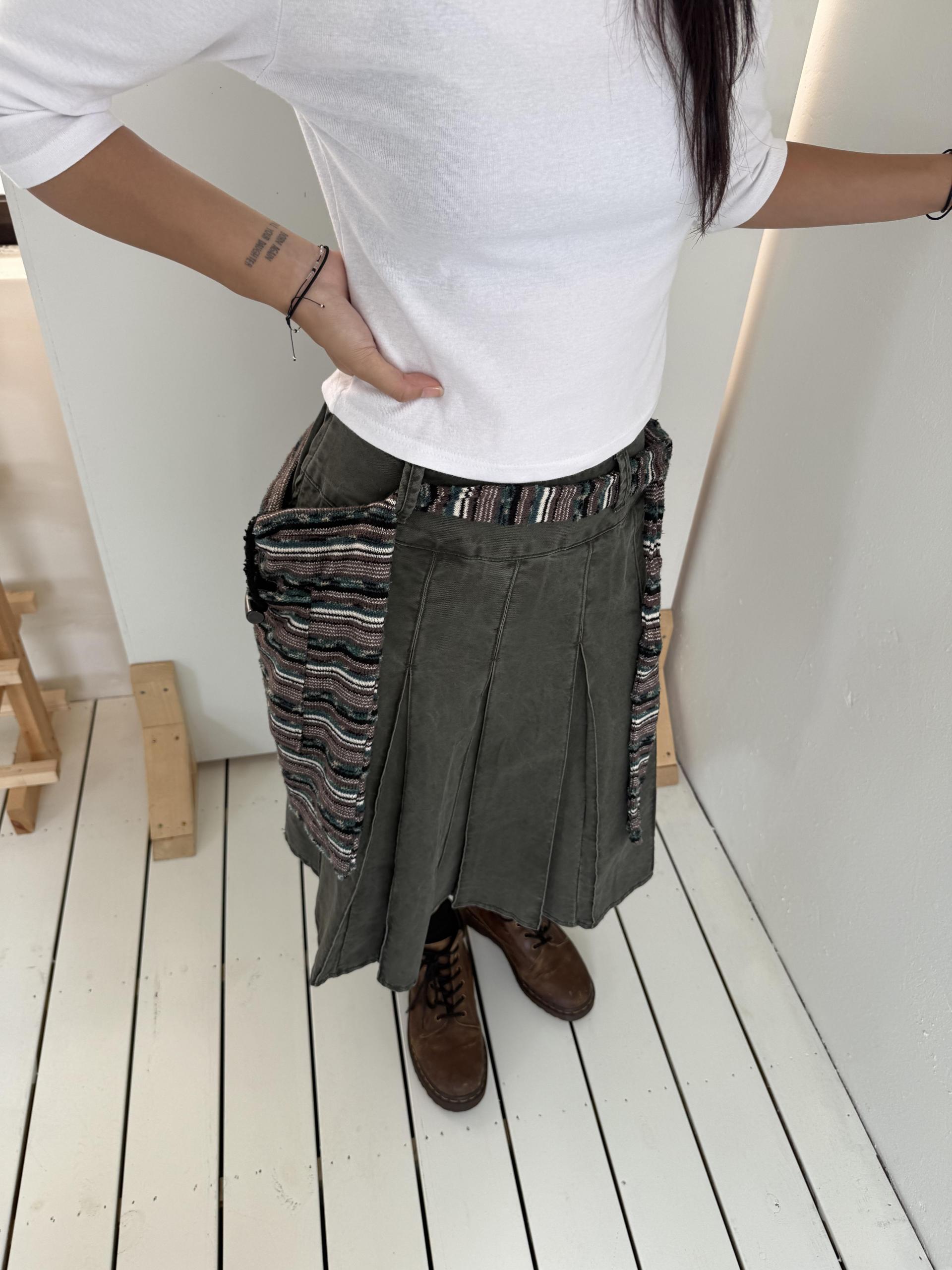 knit toggle bag
