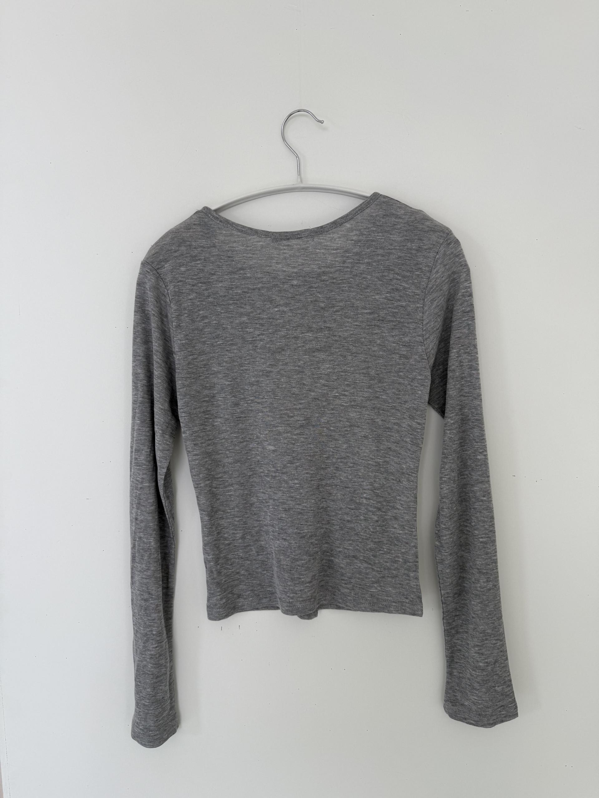 round loose cardigan