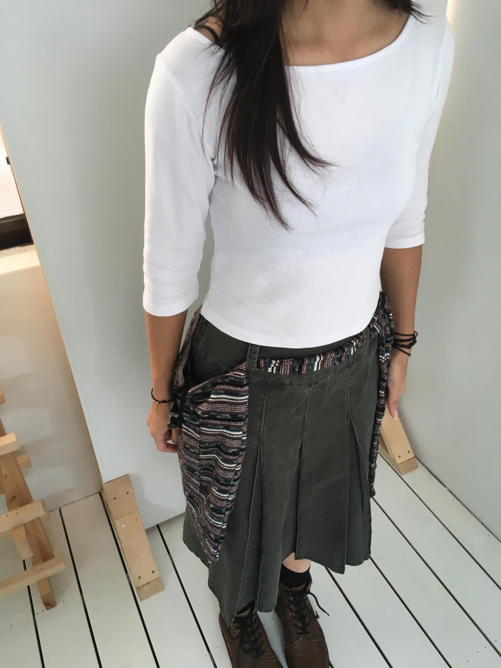 knit toggle bag