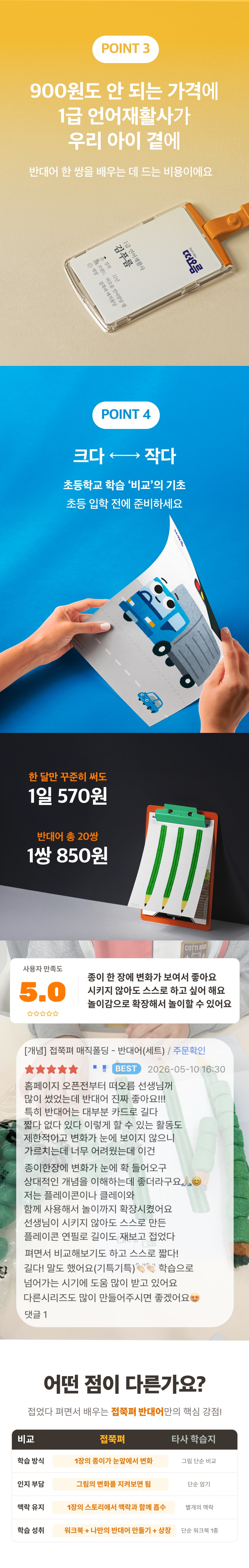 [접쭉펴] 1급 언어재활사의 접는 학습지ㅣ그림이 바뀌는 어휘 증진ㅣ범주어