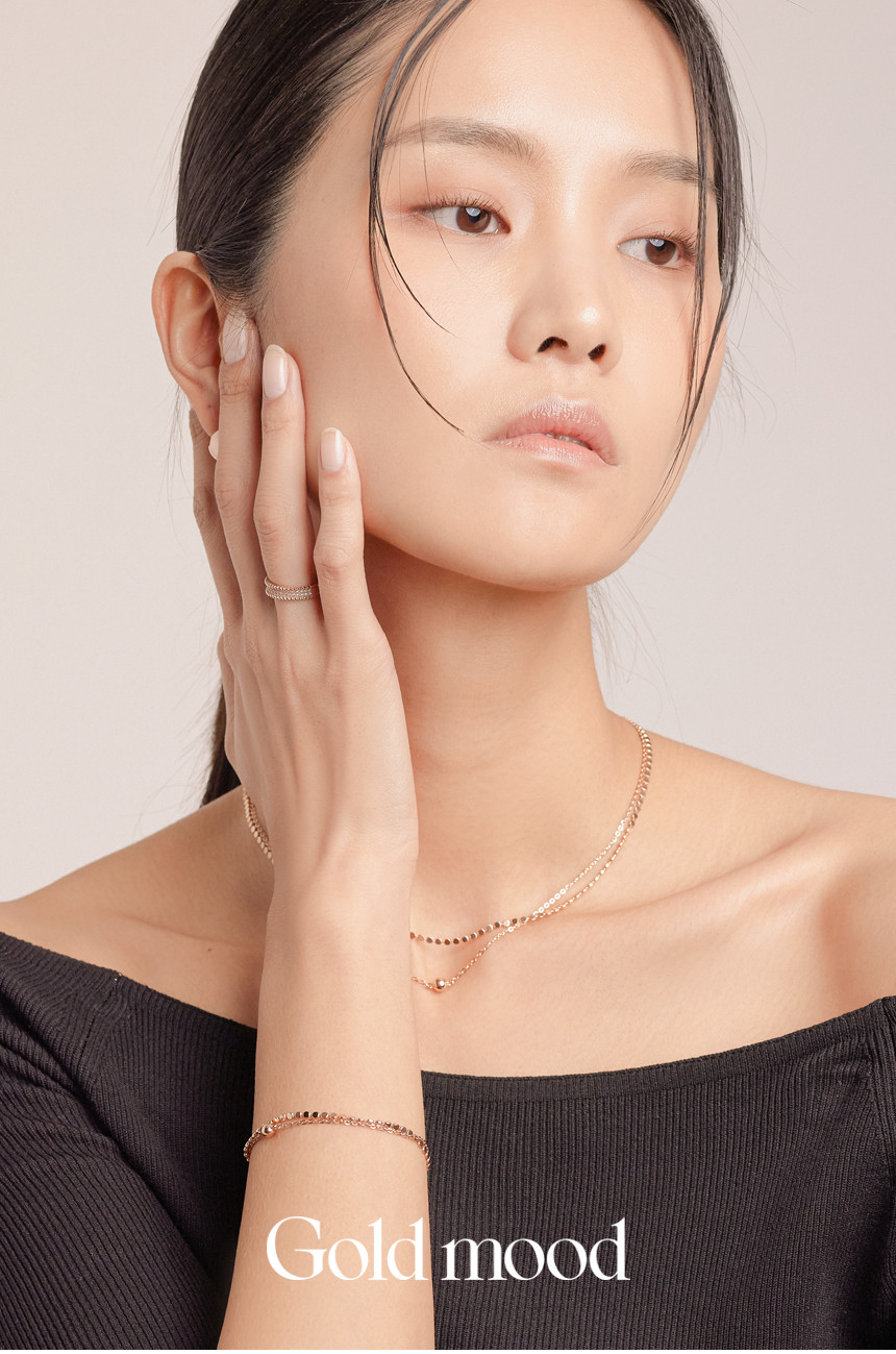 14K 18K 빼를리 랩 다이아몬드 볼 반지