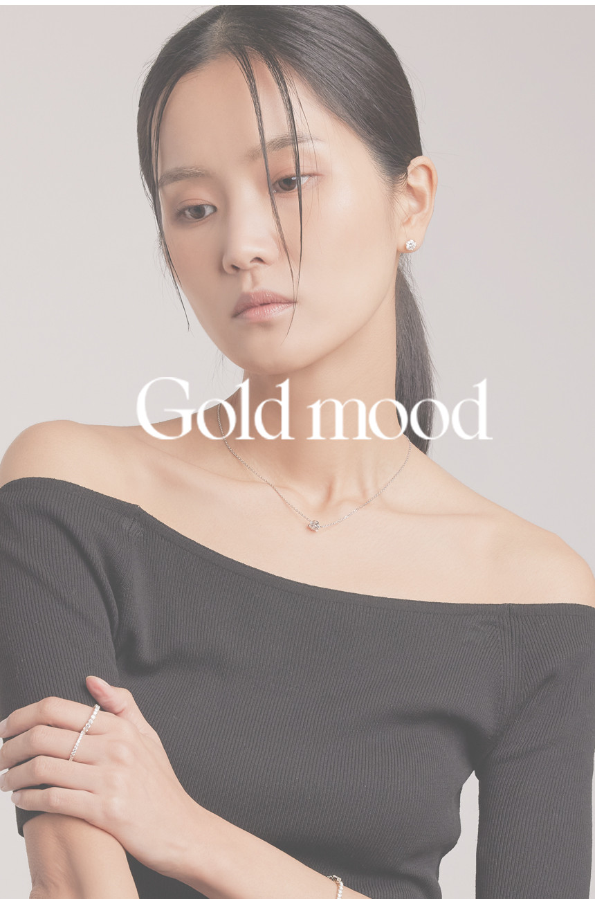14K 18K 모이사나이트 1캐럿 솔리테어 목걸이 GRA감정서