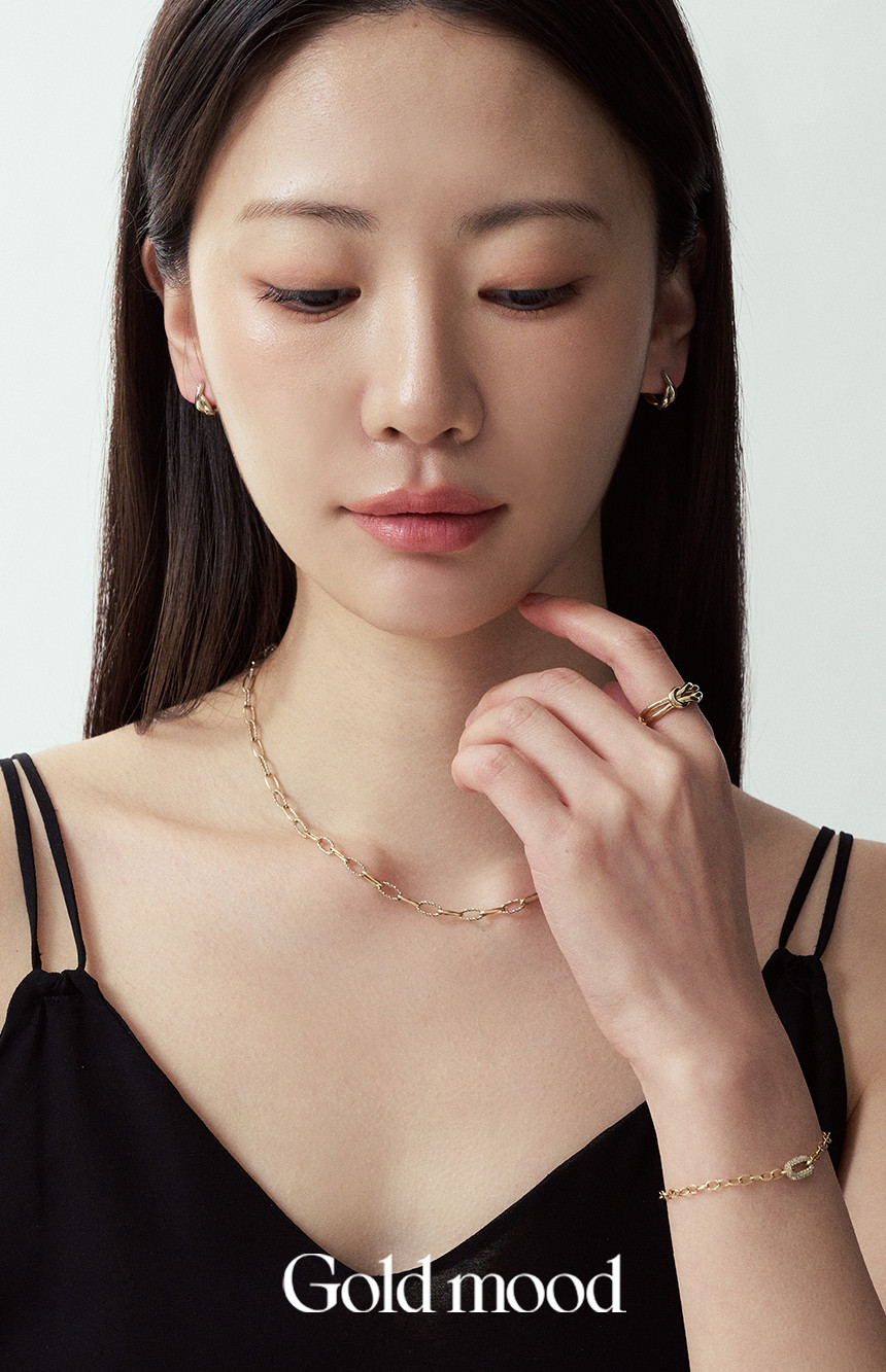14K 18K 셀린 노트 반지