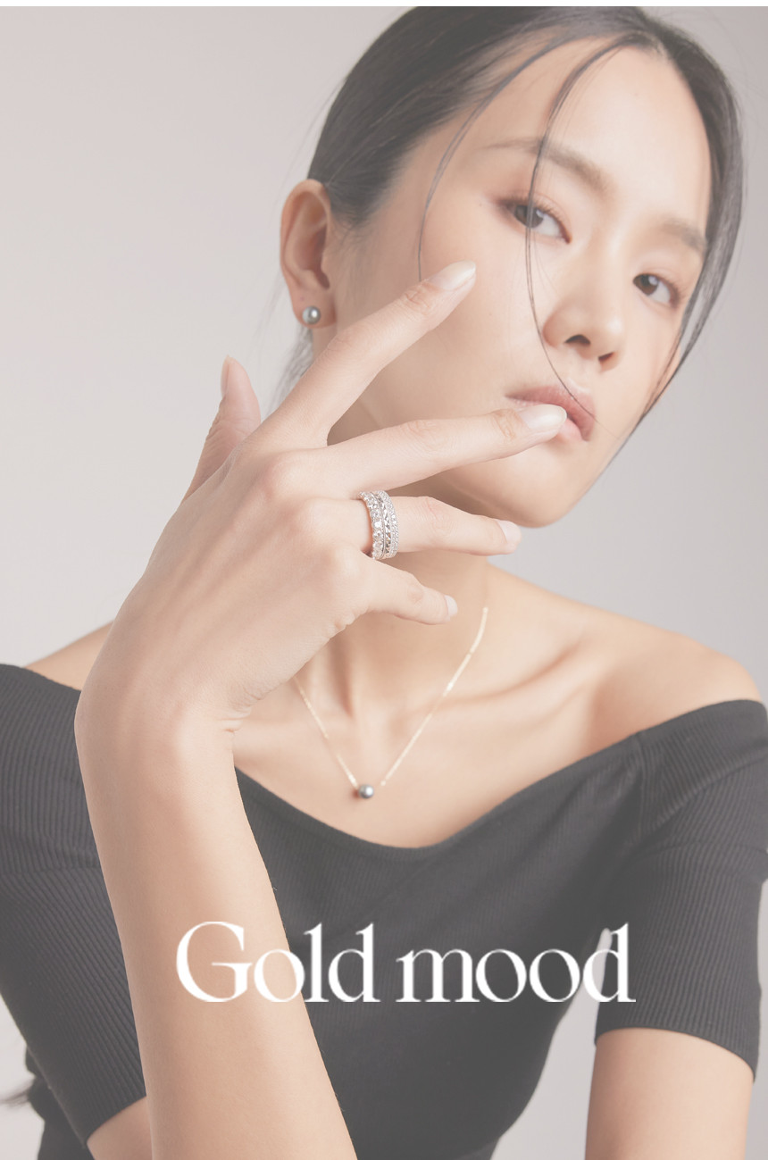 14K 18K 다이아 컷팅 밀링 반지