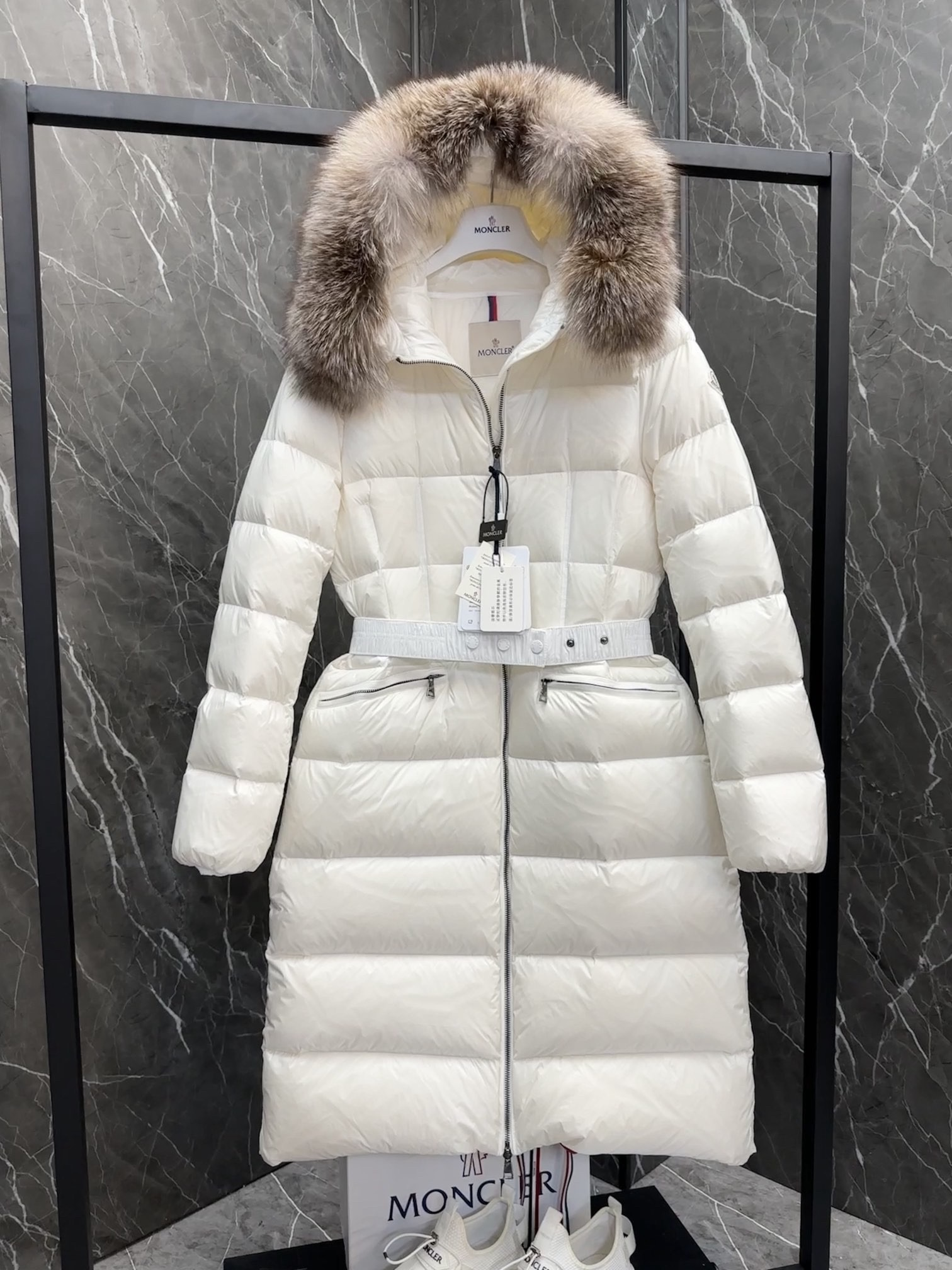 보에딕 롱 다운 패딩