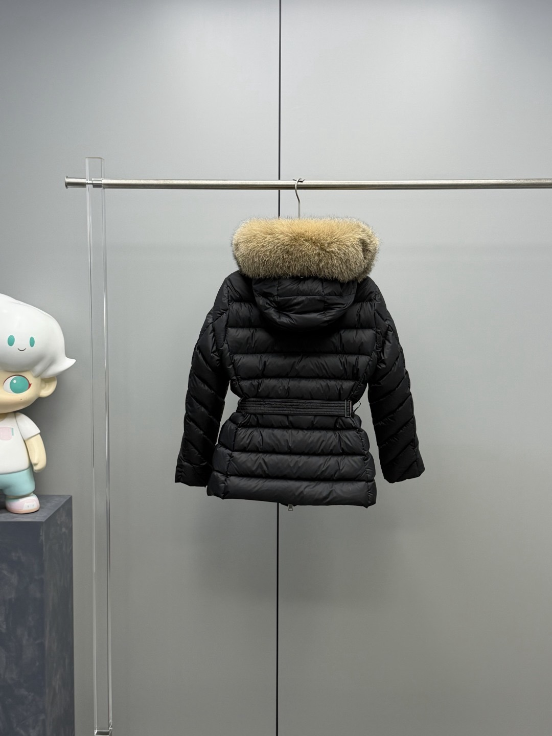 보에드 쇼트 다운 자켓