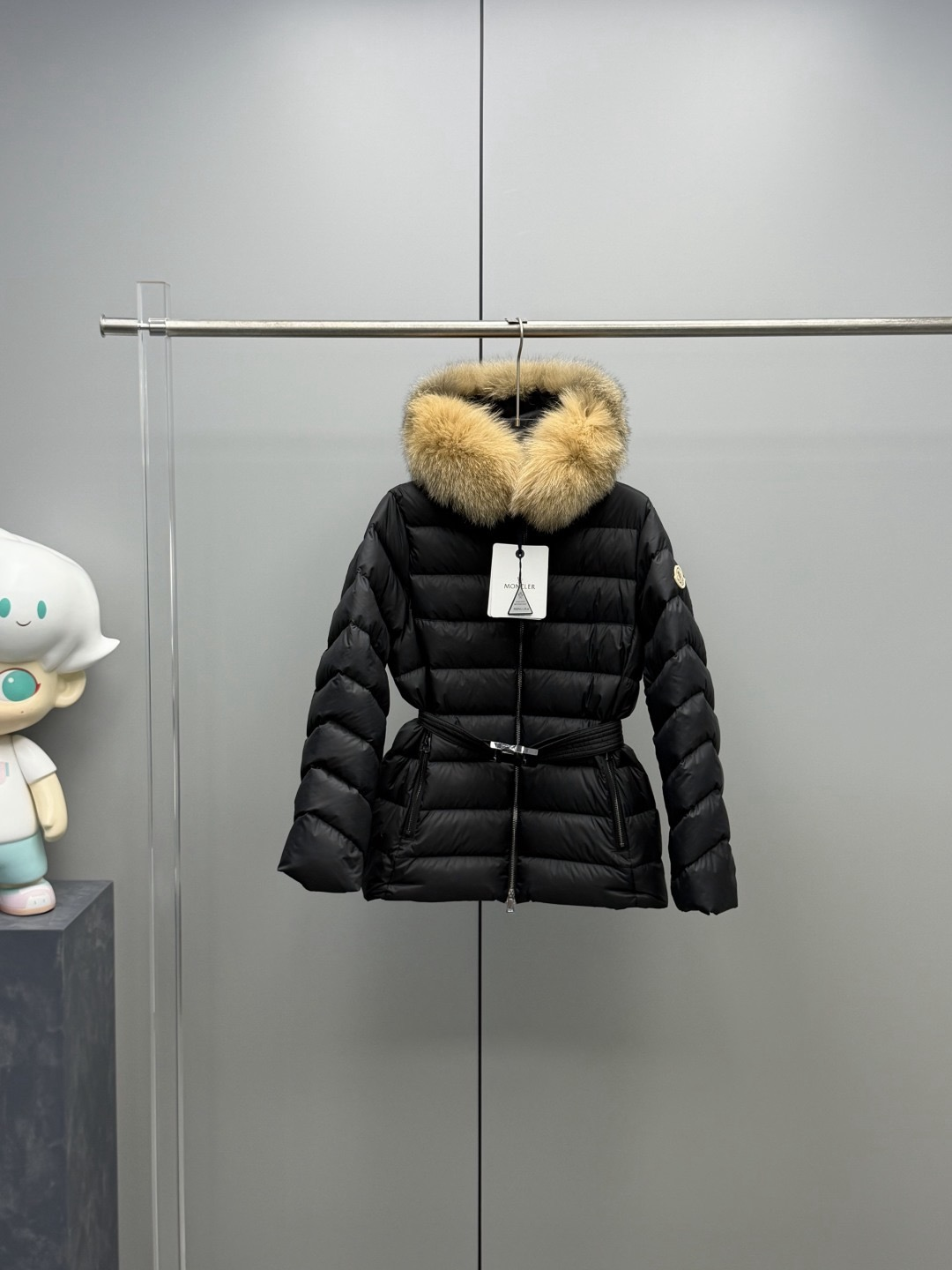 보에드 쇼트 다운 자켓