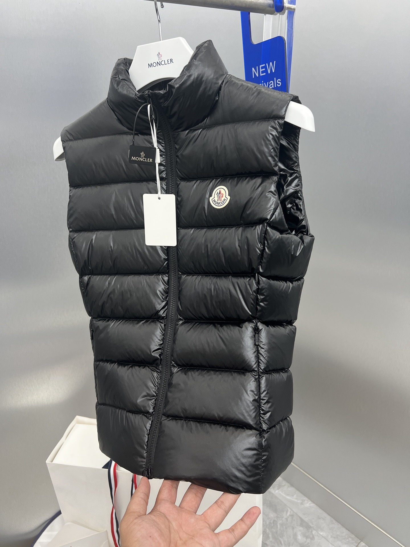 가니 다운 패딩조끼