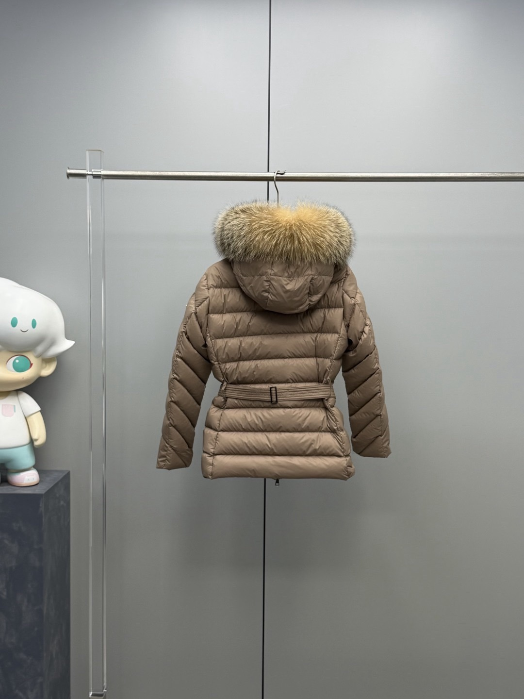 보에드 쇼트 다운 자켓