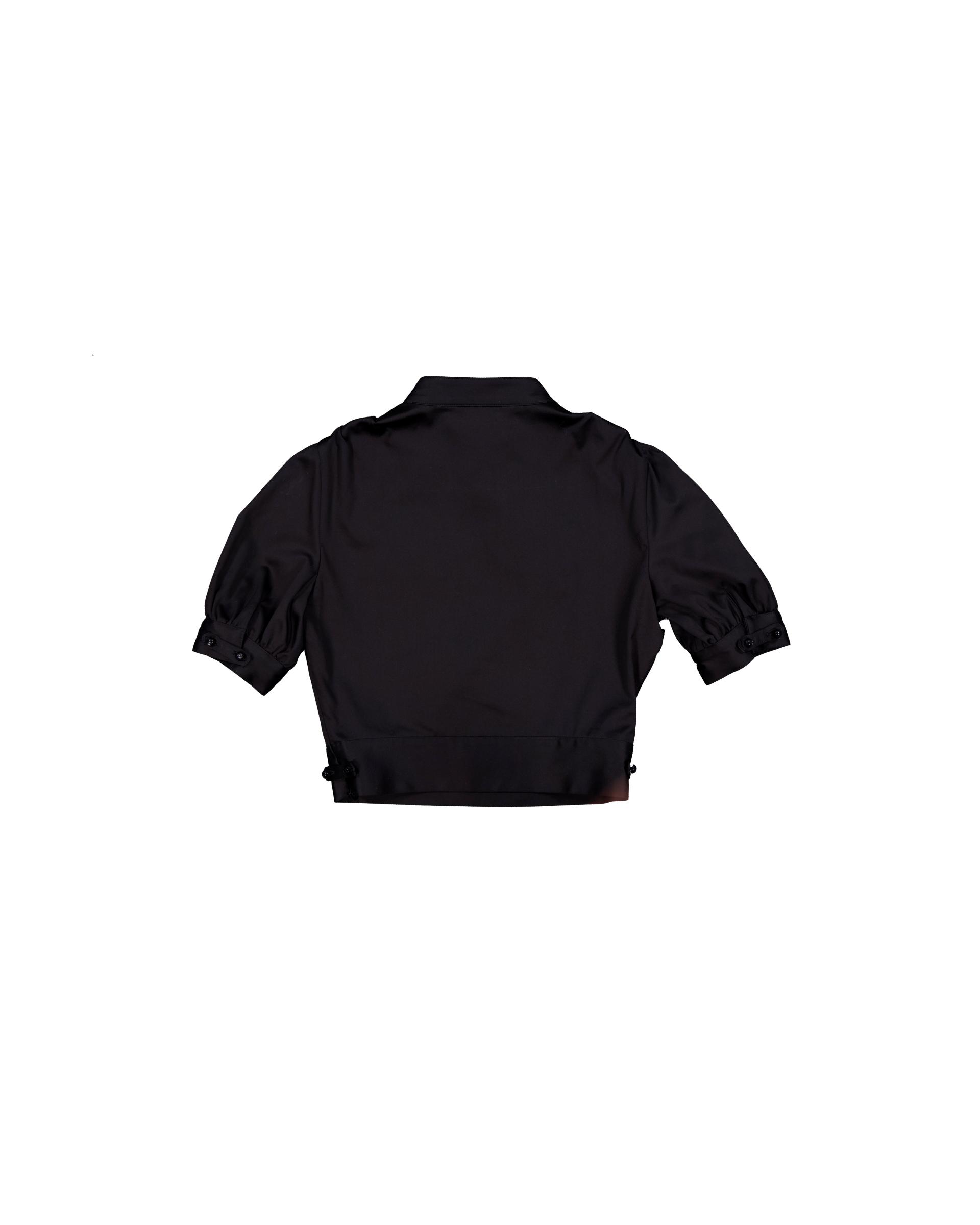 [PRE-ORDER] PUFF CUT BLOUSE BLACK