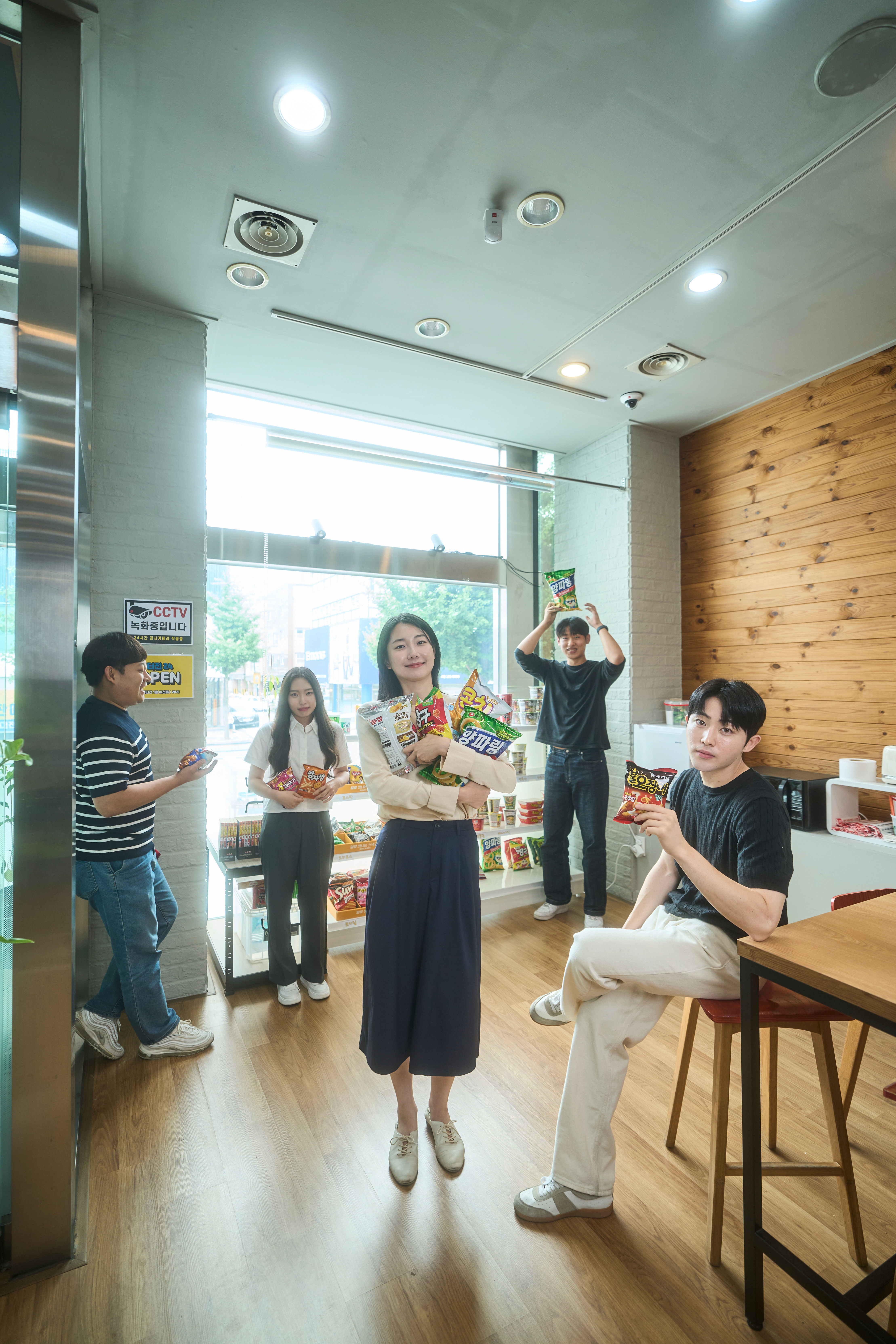 Staff with Snacks