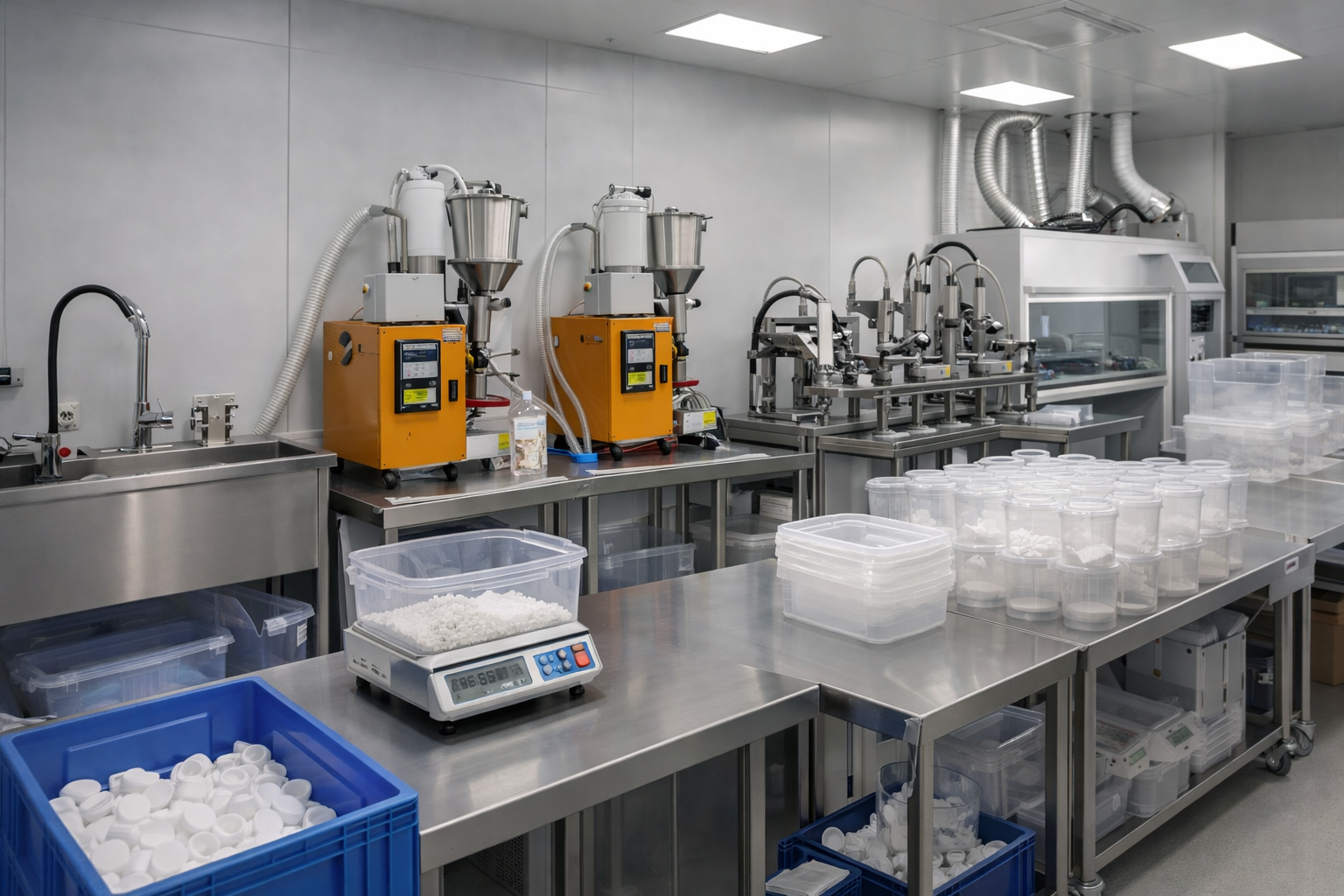 Raw material preparation process