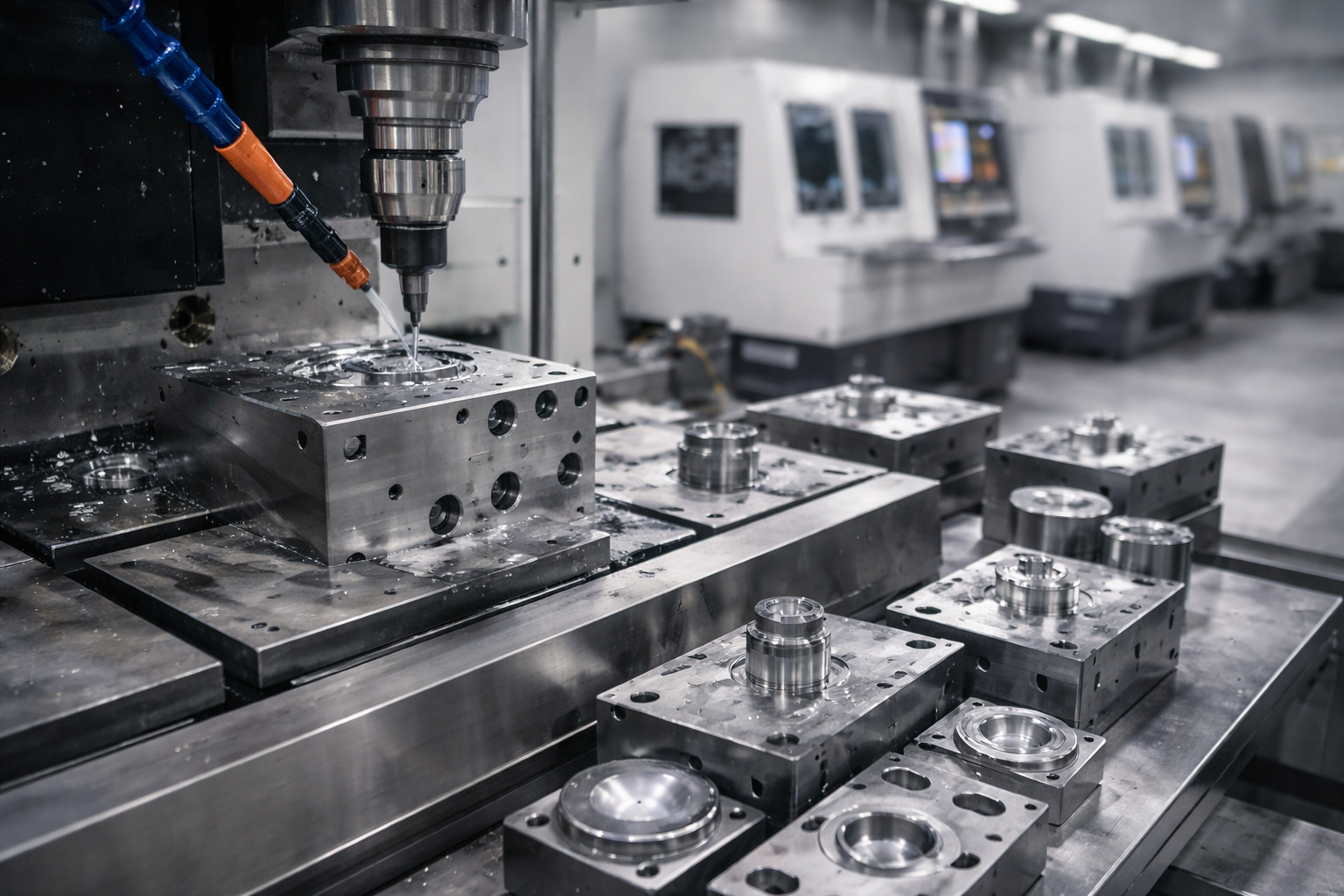 Precision machining process