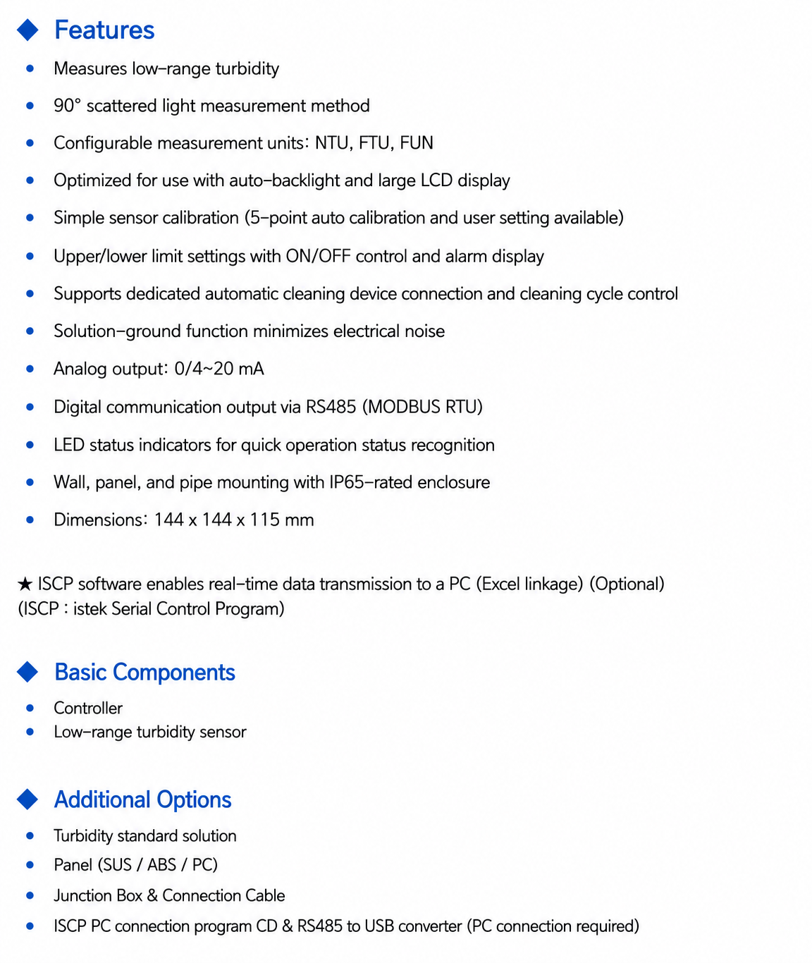 MT9000 Low Turbidity Controller