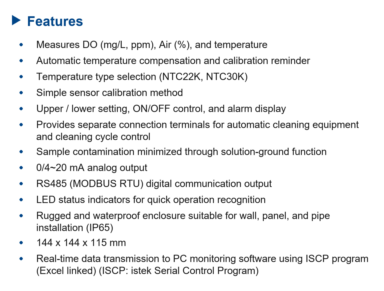 HD3000 DO/Air/Temp Online Transmitter