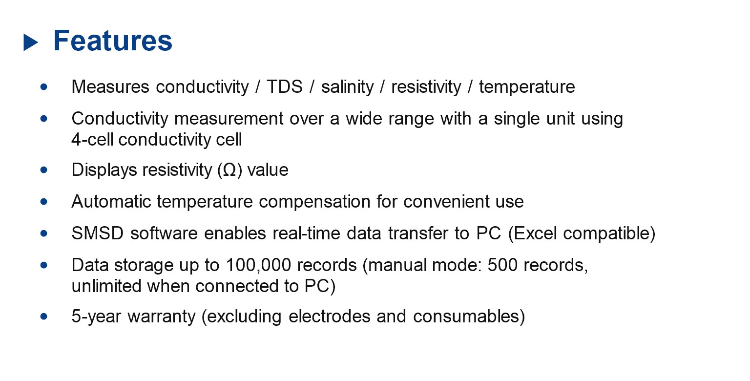 K4000-EC Laboratory Conductivity/TDS/Salinity/Resistivity Meter 복제