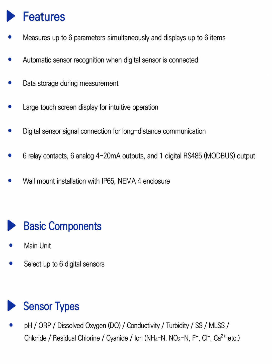 MM7000 Multi-parameter Controller