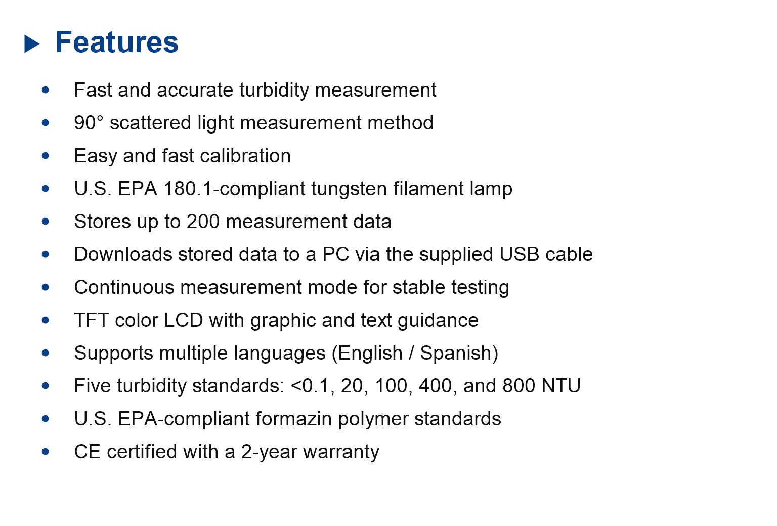 TN500 Portable Turbidity 복제