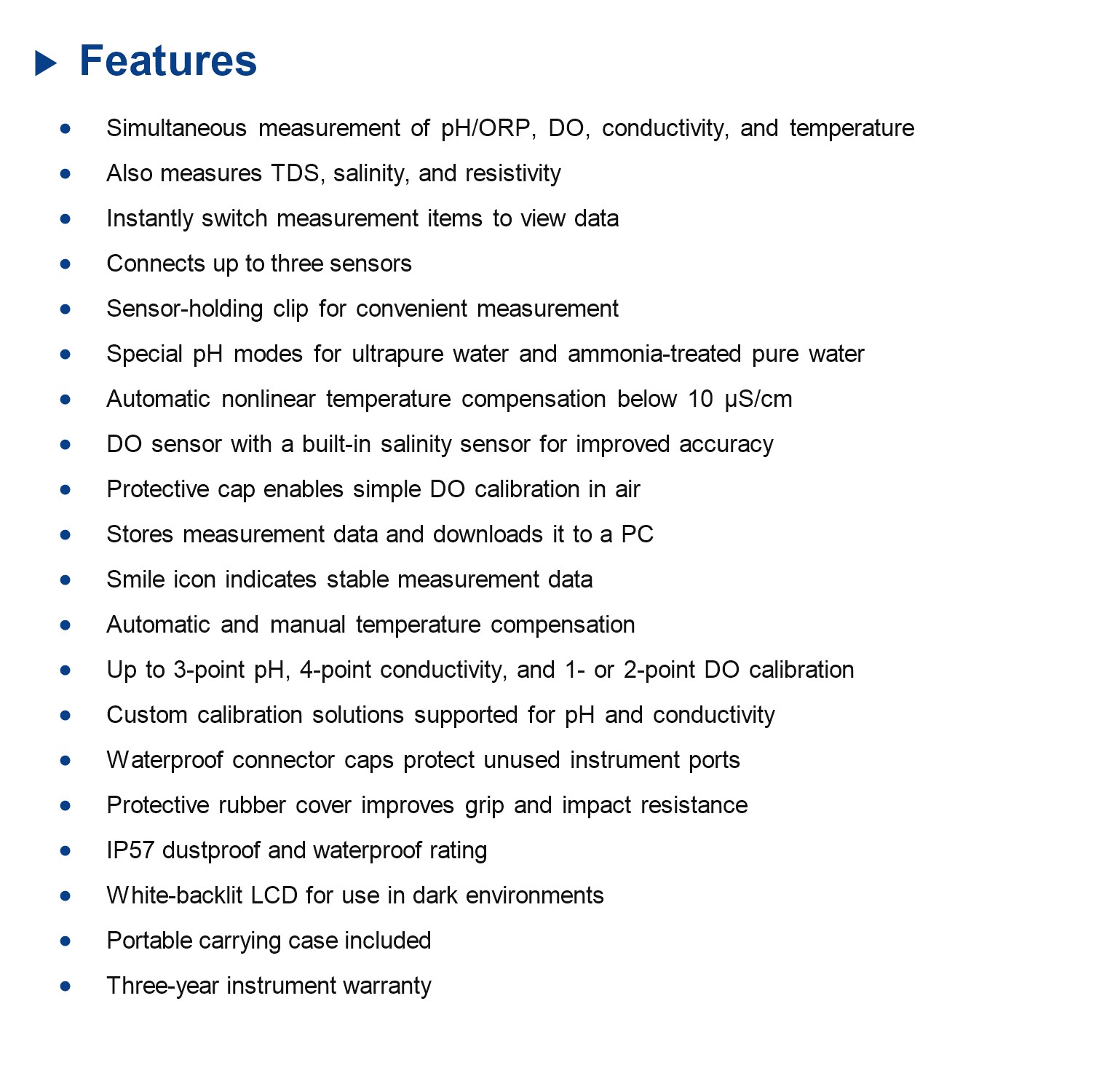 Apera AM70 Portable Multi pH(ORP) / DO(Air) / Cond.(TDS/Salinity) / Temp. Meter 복제