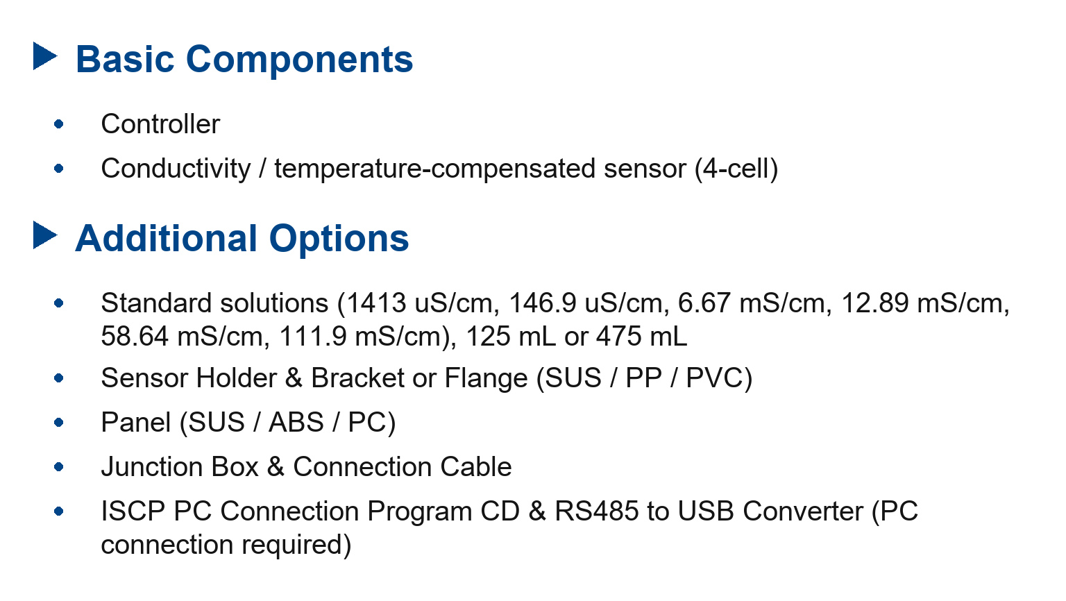 MC960RS Conductivity/Salinity(%)/Temp Online transmitter