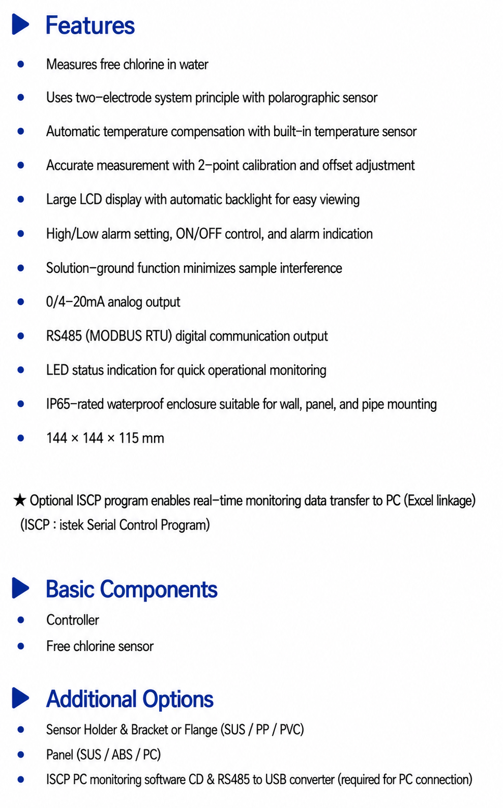 MC8000 Chlorophyll Controller