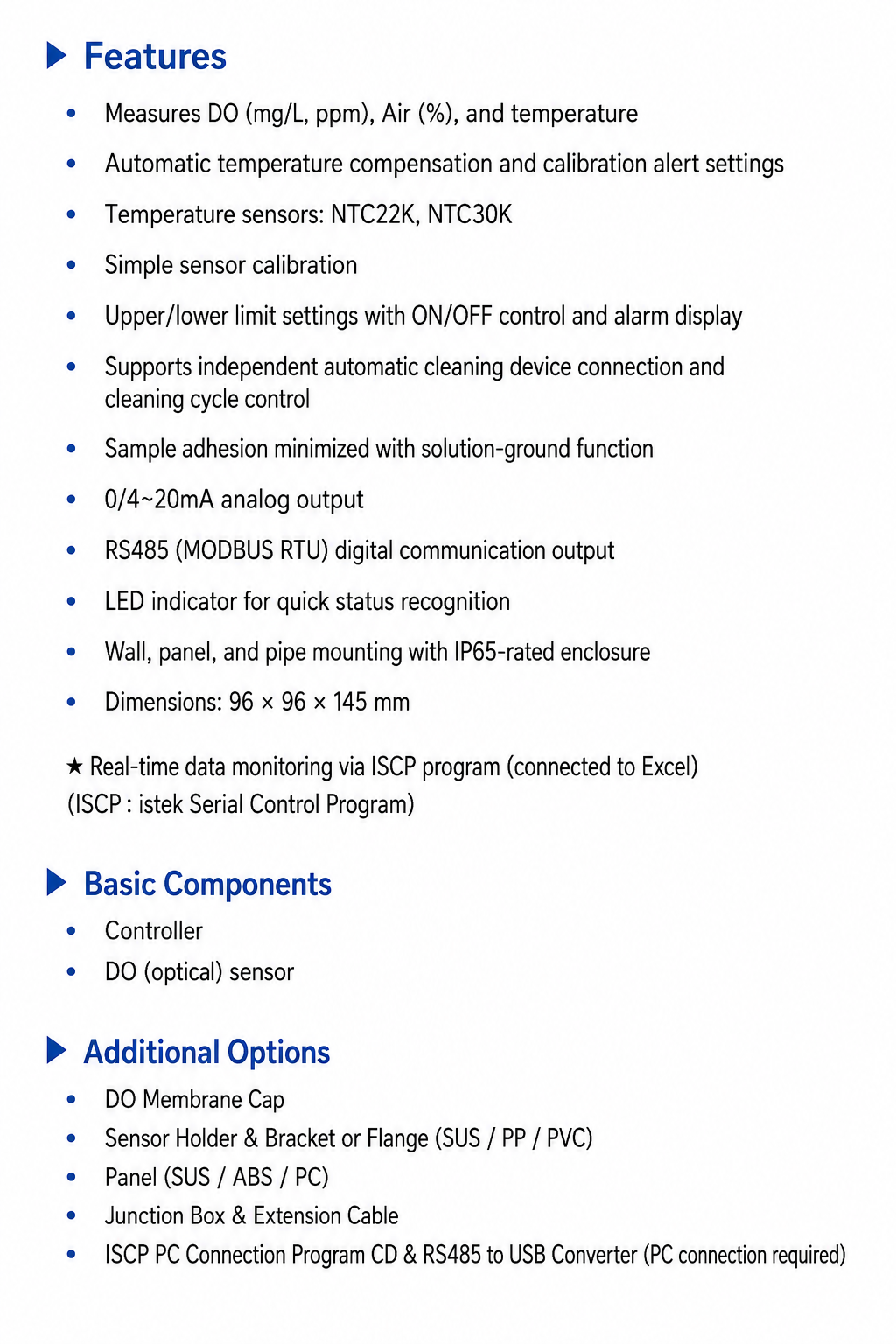 HD960 DO/Air/Temp Online transmitter