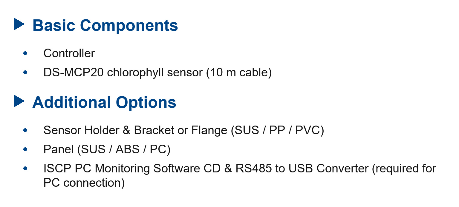 MC8000 Chlorophyll Controller
