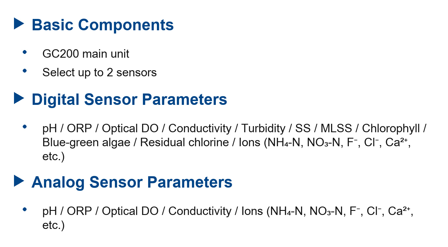 GC200(DO) Multi-parameter Online transmitter