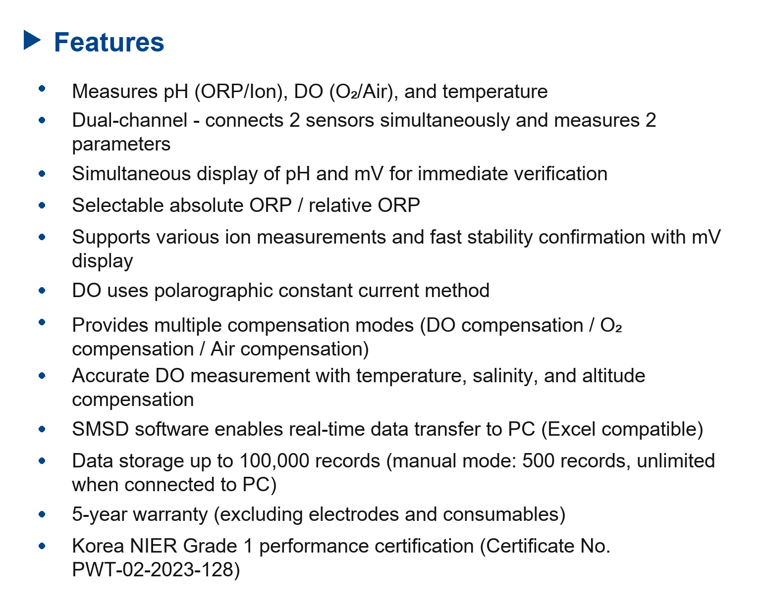 K9000-M(PD) Laboratory pH/ORP/Ion DO Meter (Dual Channel)