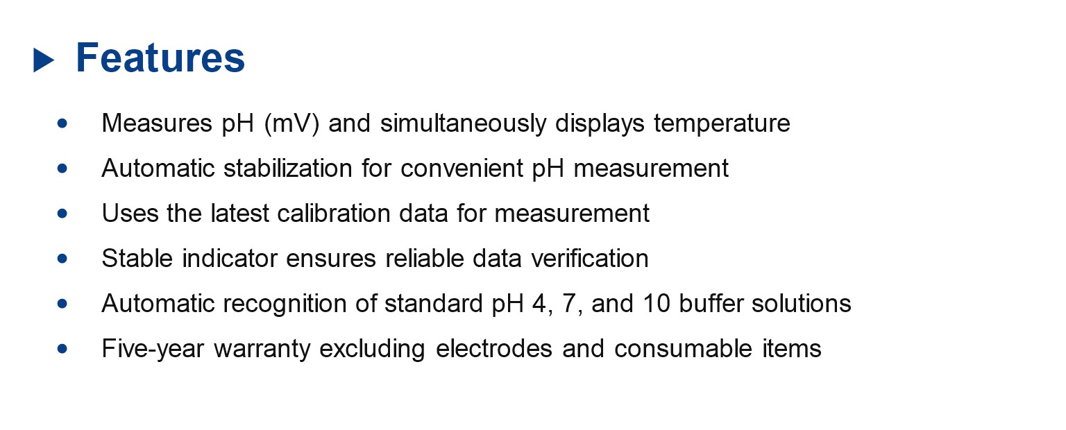 P25 Laboratory pH/Temp Meter