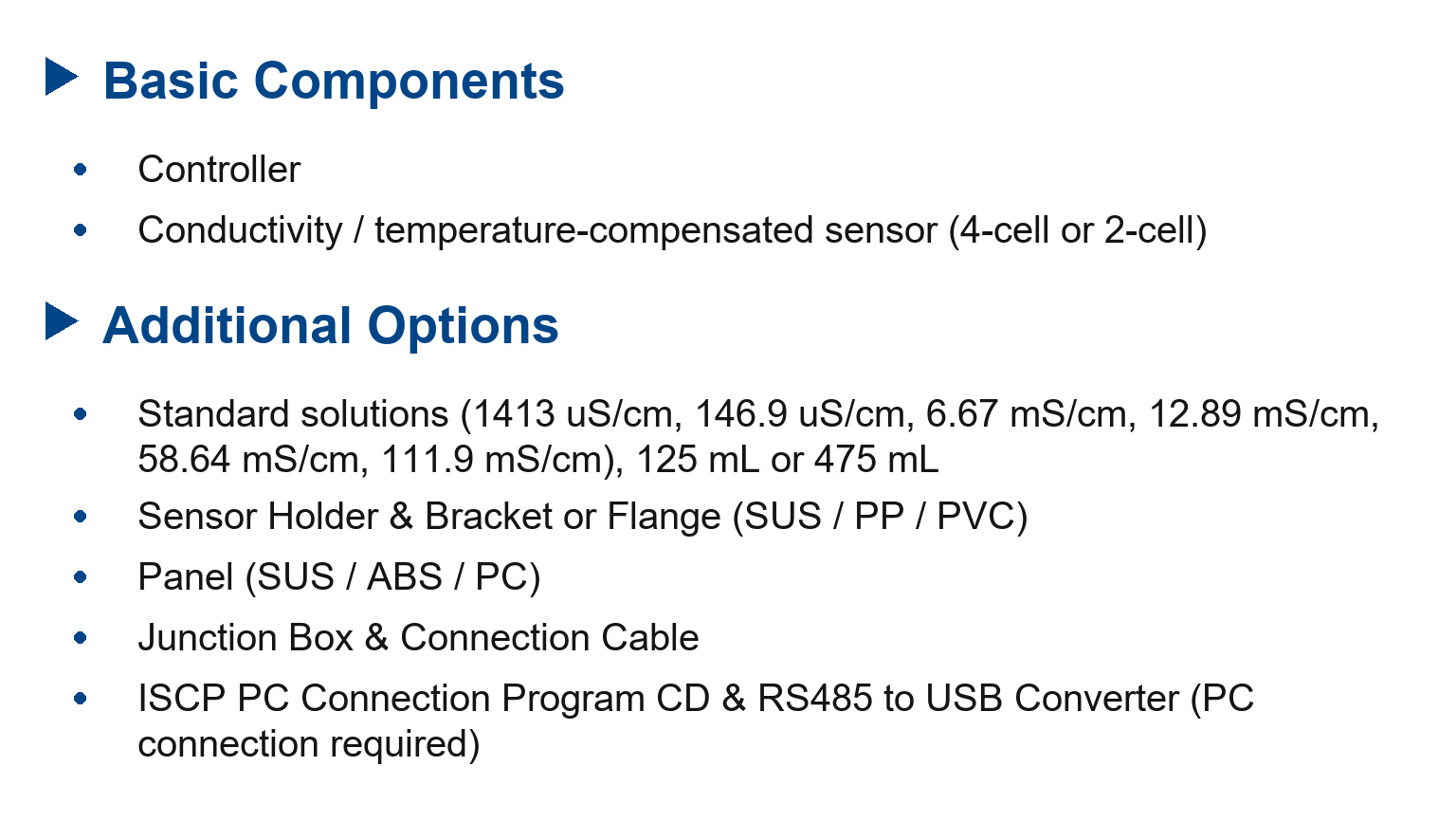 HC960 Conductivity/Salinity/Temp Online transmitter