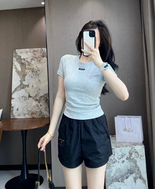 미우미우26 (3컬러) 레글런 반팔티