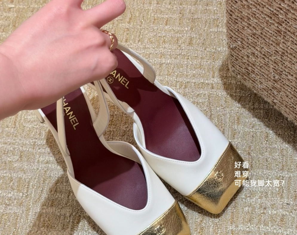 샤넬 26 (3컬레)스퀘어토 샌들(6CM)