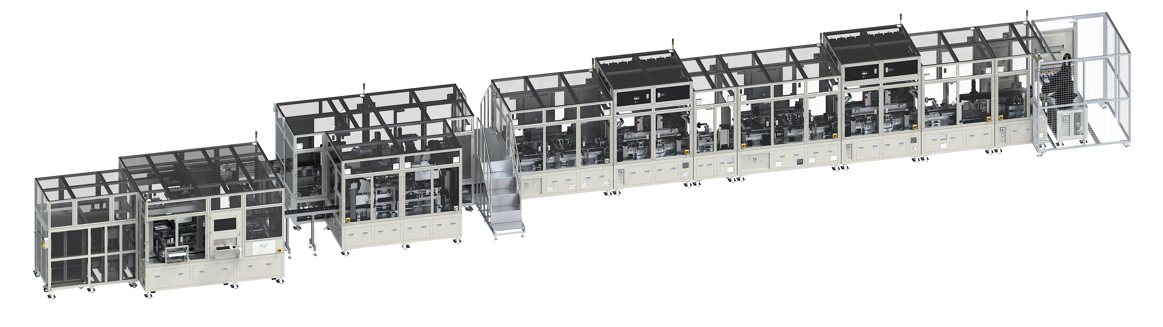 Cylindrical Battery Assembly and Inspection Equipment