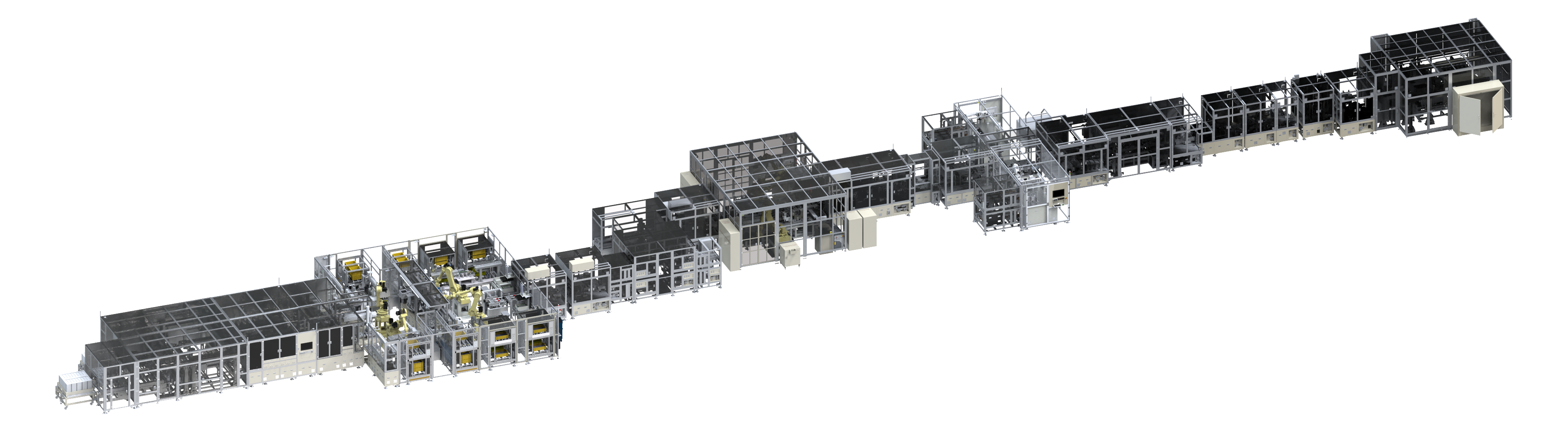 Pouch-type Module Assembly & Inspection Line