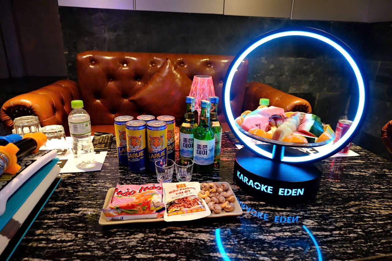 다낭 에덴 가라오케 주류세트 예시 사진 2