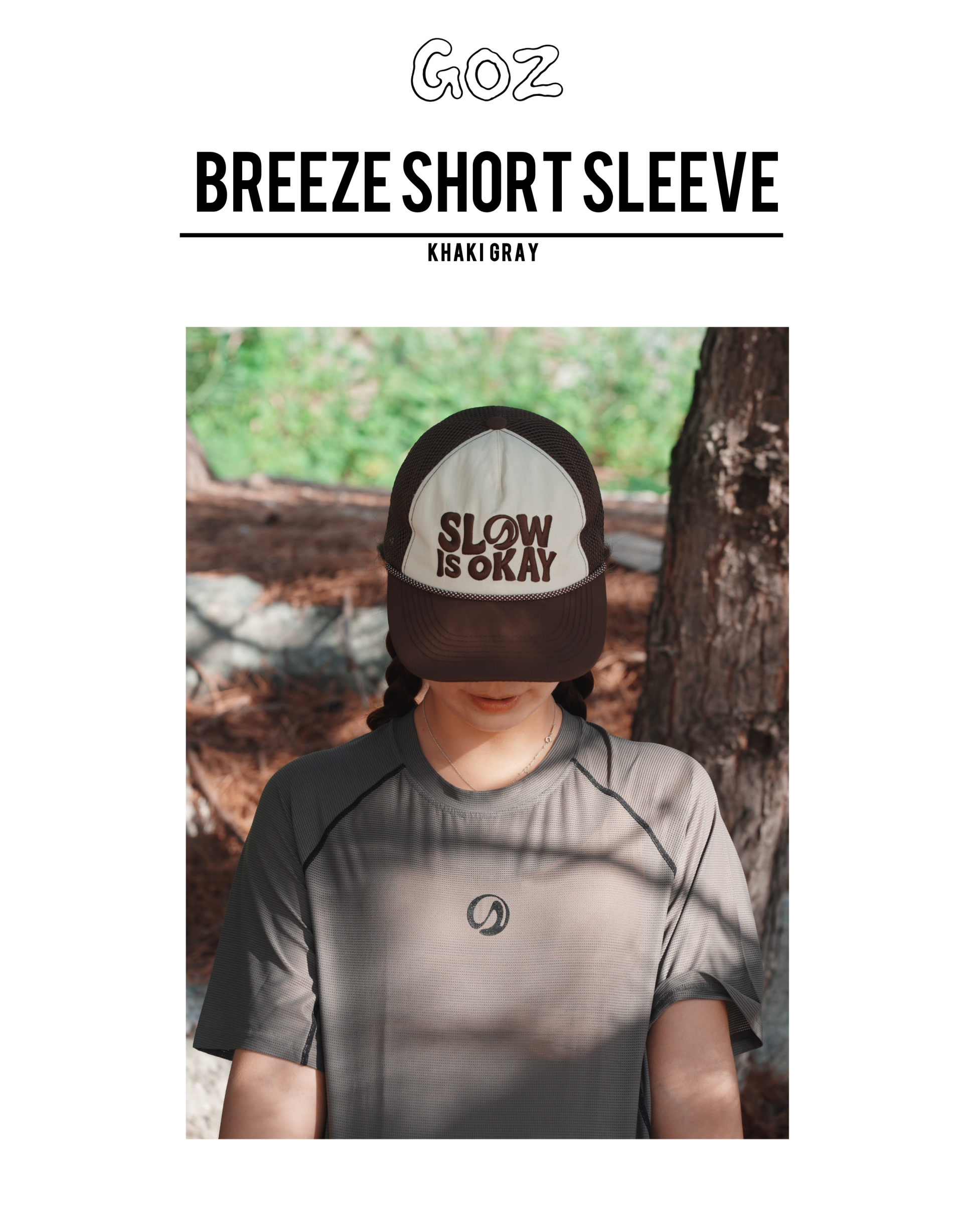BREEZE SHORT SLEEVE (KHAKI GRAY)