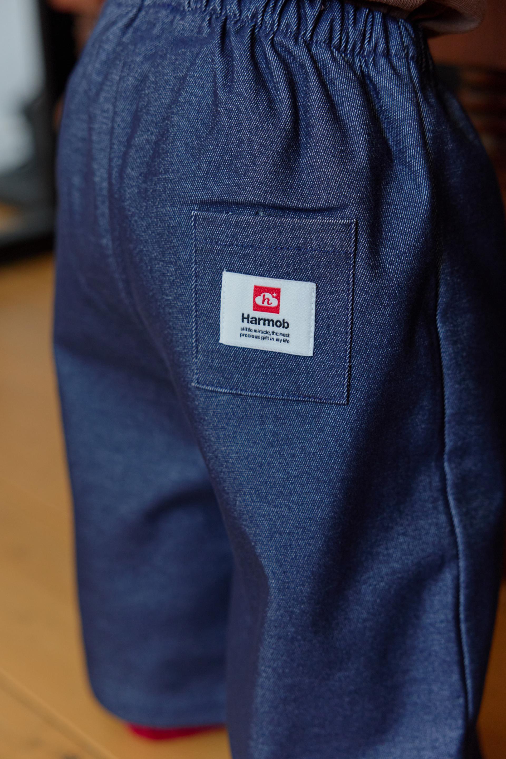Non-fade denim pants