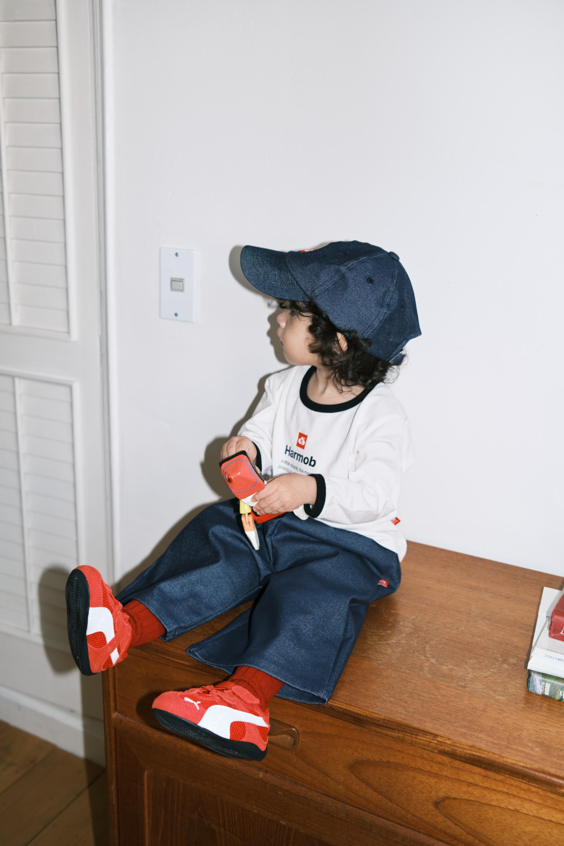 Non-fade denim pants