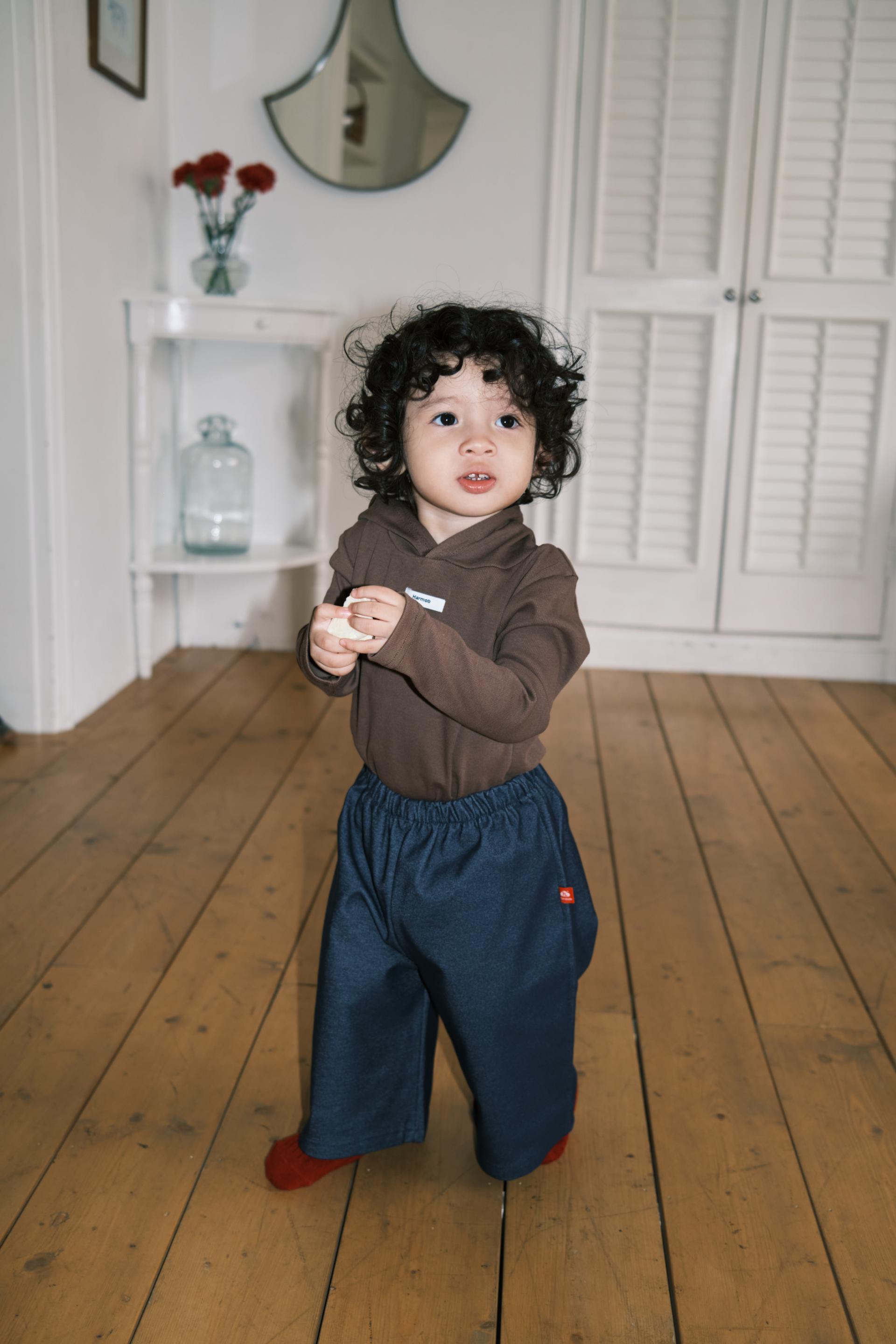 Non-fade denim pants