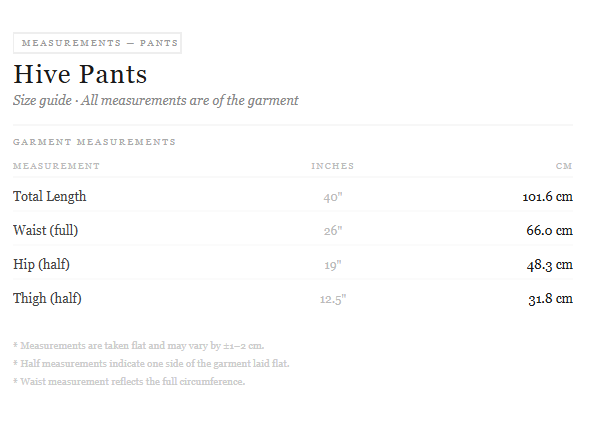 Hive Pants