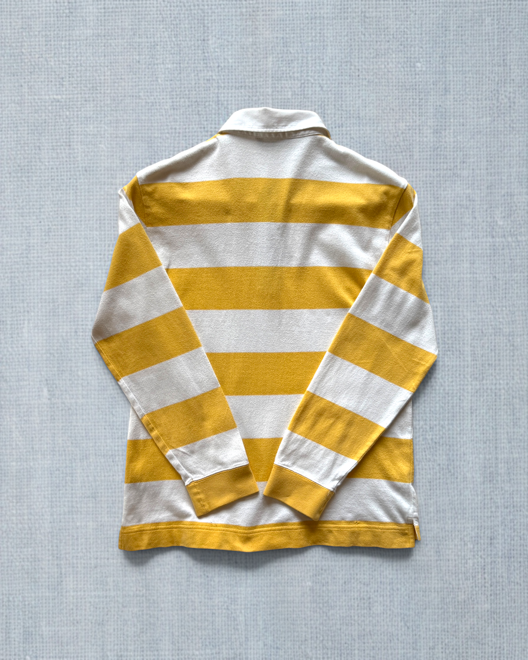 [BURBERRY LONDON] Yellow Stripe Rugby Shirt