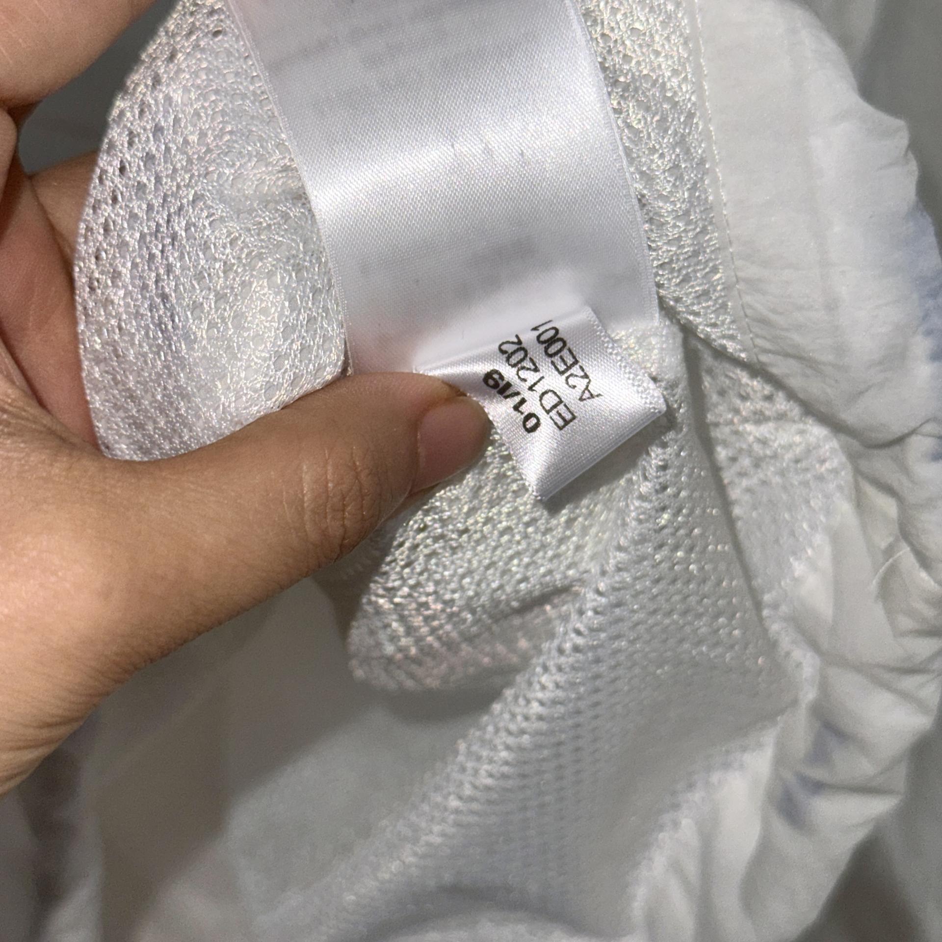 [Adidas x Alexander Wang] Vintage White Windbreaker Jacket (M)