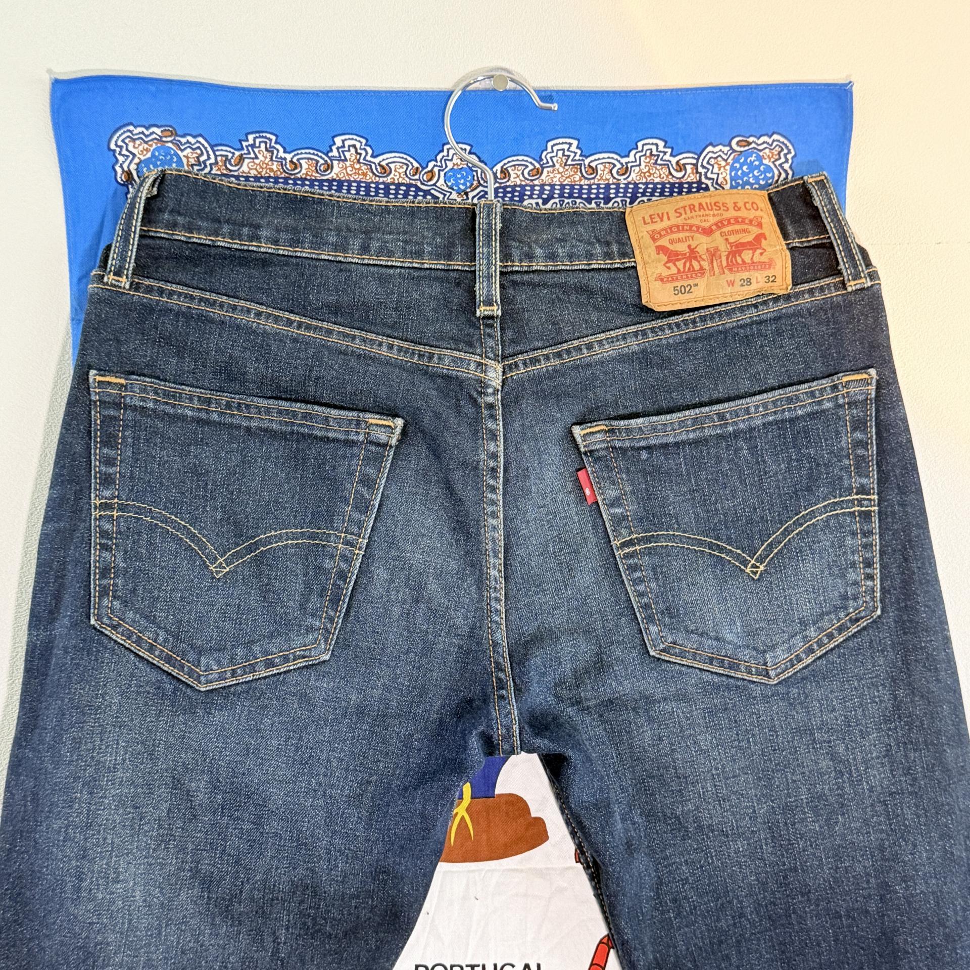 [Levi's] 502™ Regular Tapered Washing Denim Pants