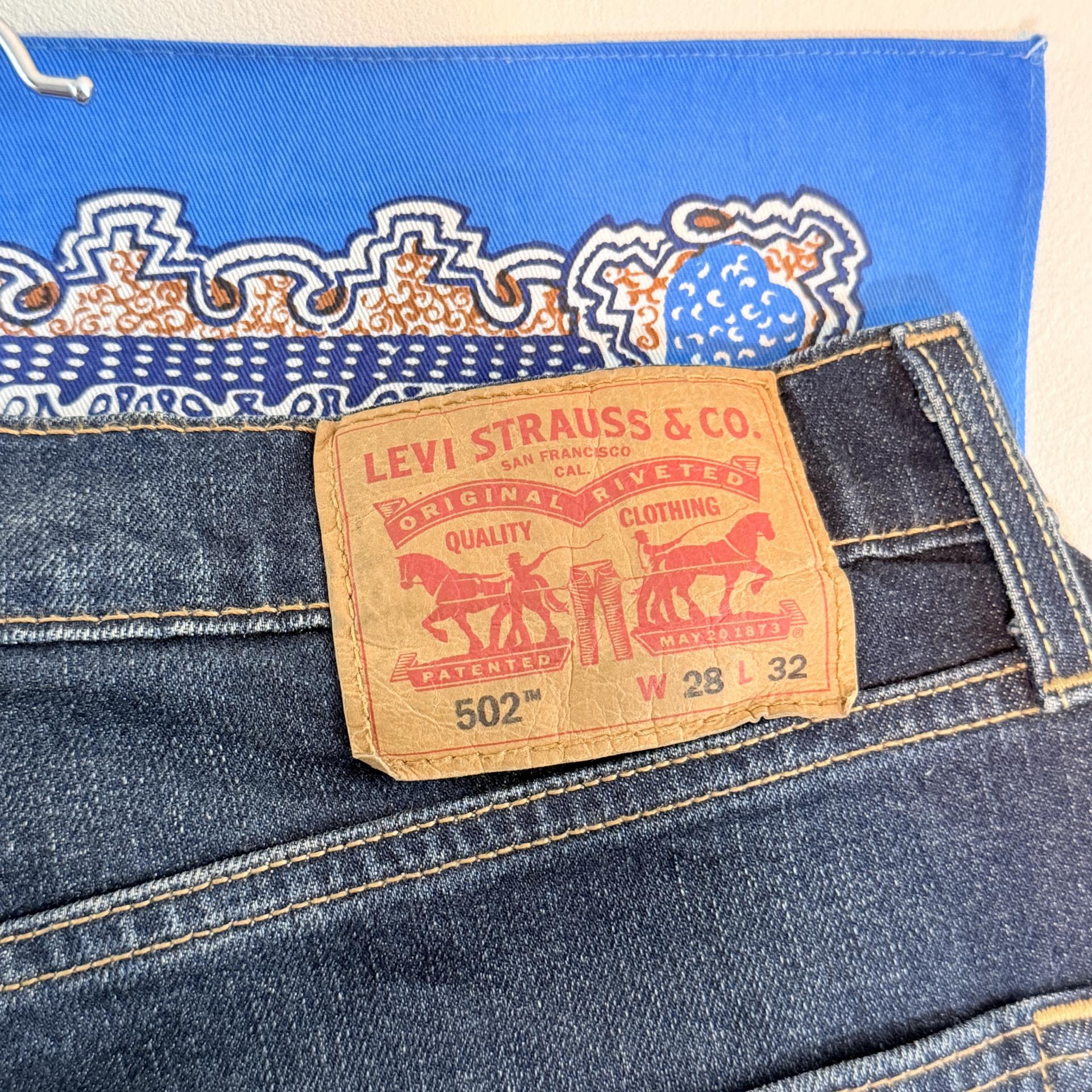 [Levi's] 502™ Regular Tapered Washing Denim Pants