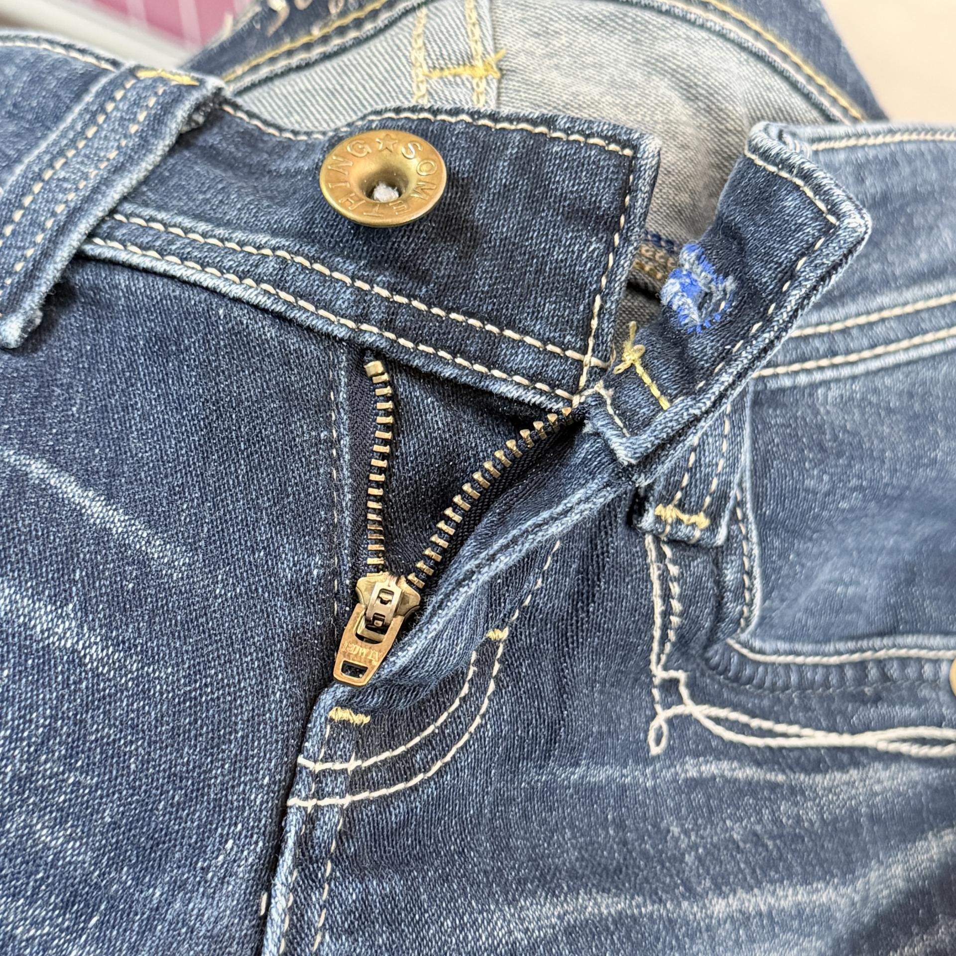 [SOMETHING by EDWIN] Vintage Bootcut Denim Pants (Made in JAPAN)